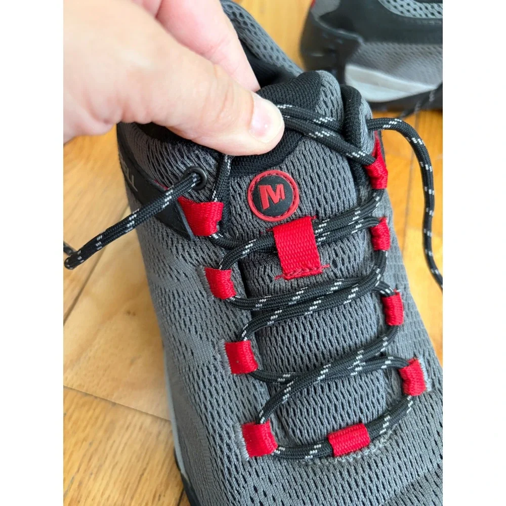 MERRELL‎ Men's Yokota 2 E-Mesh Shoes Hiking Trail Gray Size 9